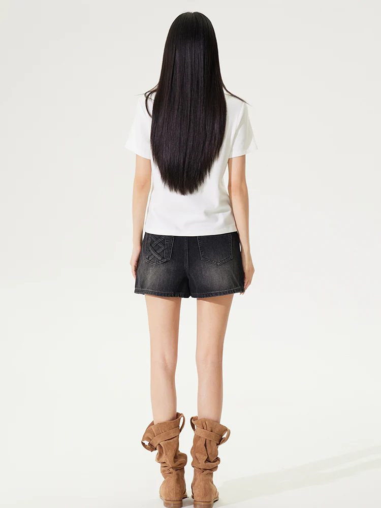 Dachshund Puppy Regular & Slant Shoulder T - shirt