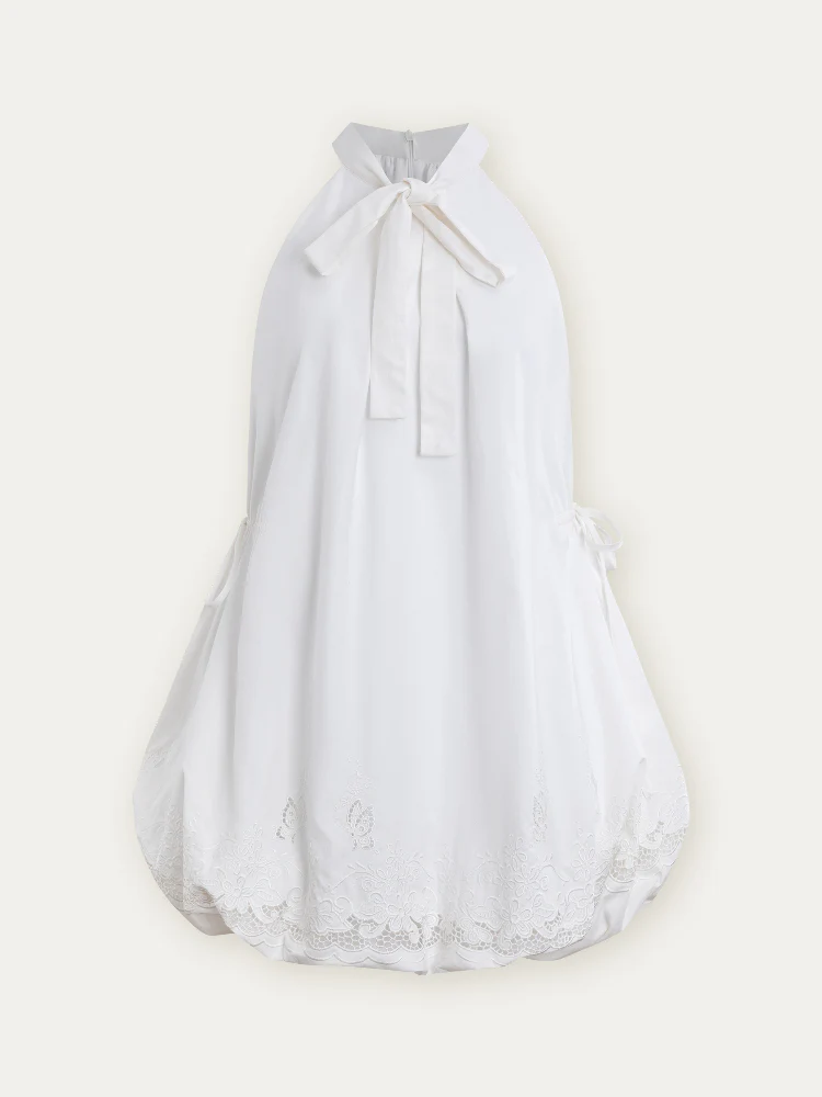 Bubble Sleeveless Girl Dress