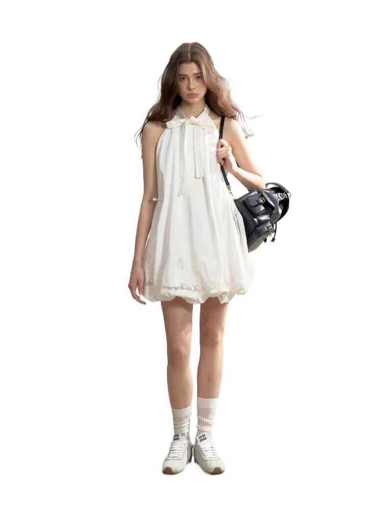 Bubble Sleeveless Girl Dress