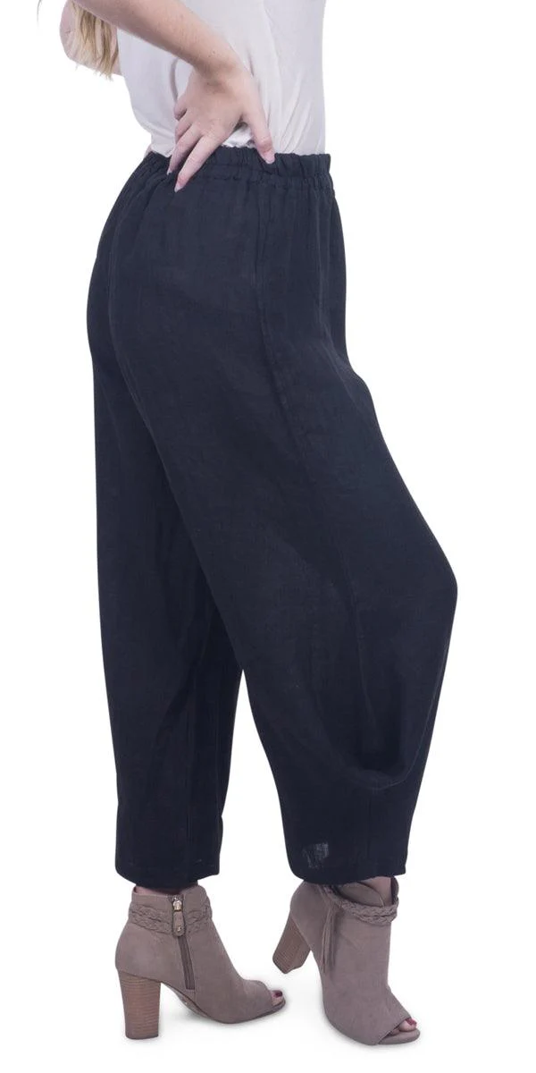 Linen Bubble Leg Pants