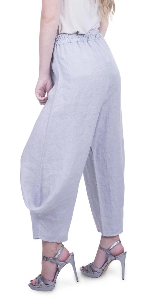 Linen Bubble Leg Pants