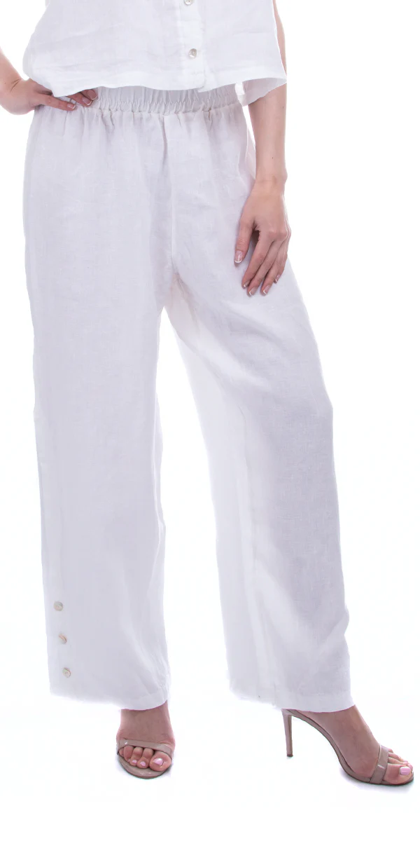 Linen Wide Leg Pants