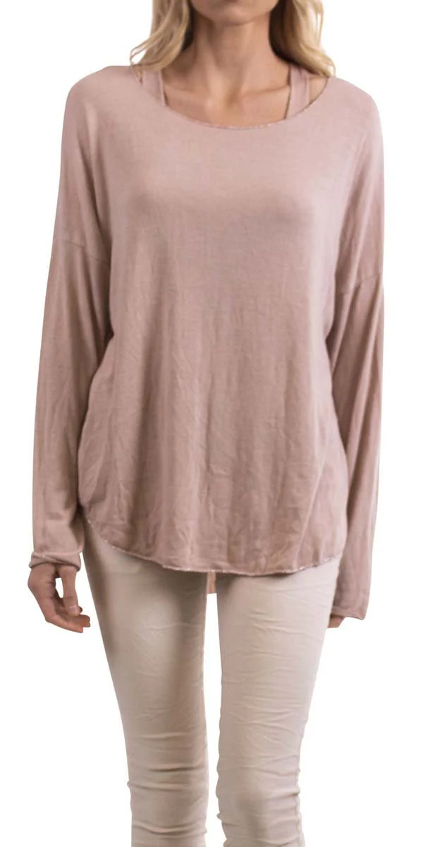 2 Piece Round Neck Sweater