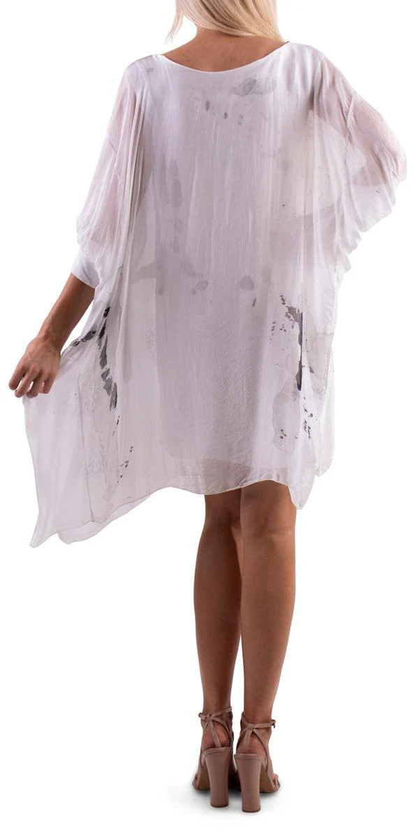 Printed Kaftan Style Dress