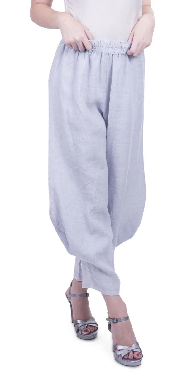 Linen Bubble Leg Pants
