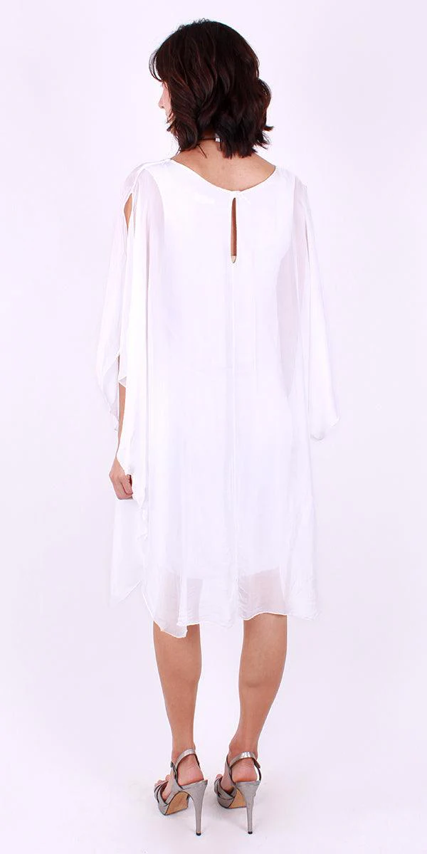 Silk Kaftan Dress