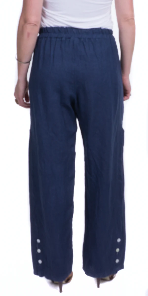Linen Wide Leg Pants