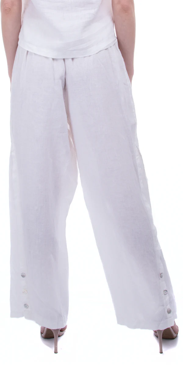 Linen Wide Leg Pants
