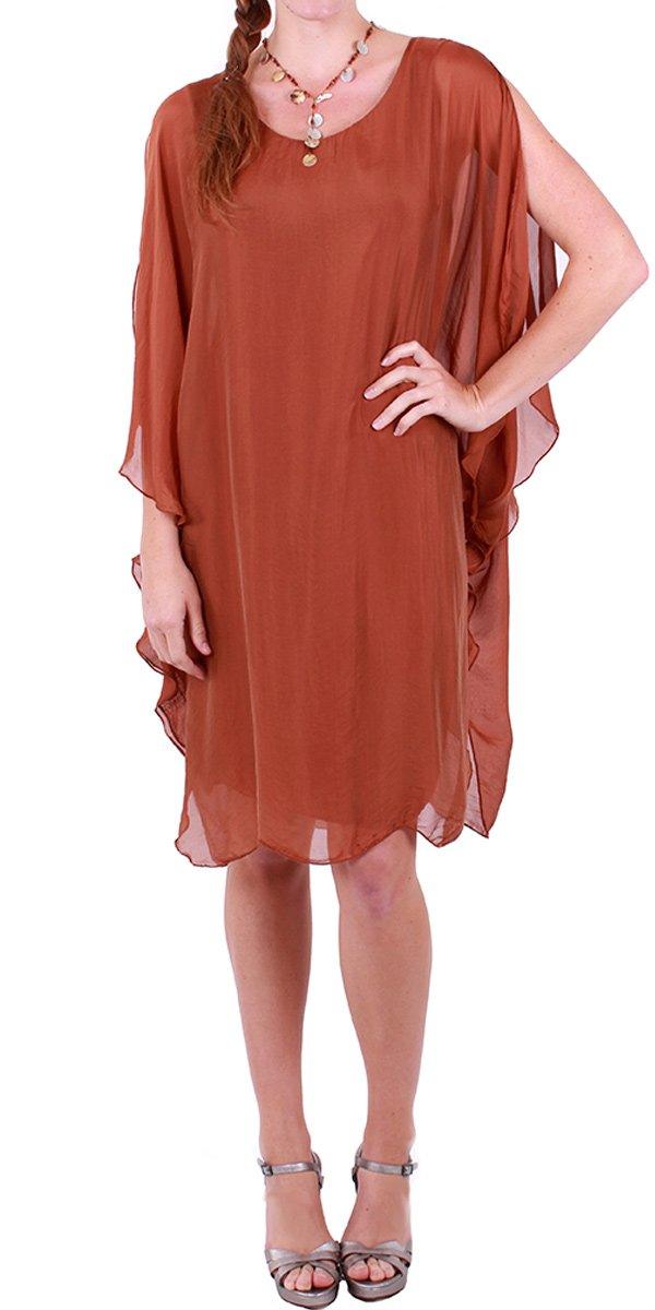 Silk Kaftan Dress