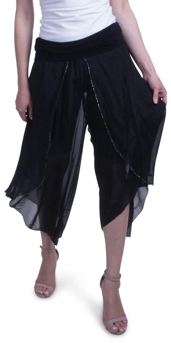 Tulip Silk Pants