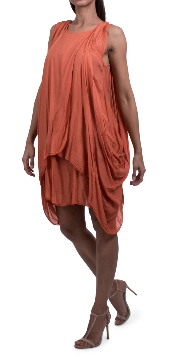 Layered Balloon Dress