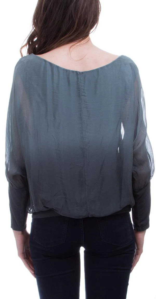 Ombre Sweater Blouse