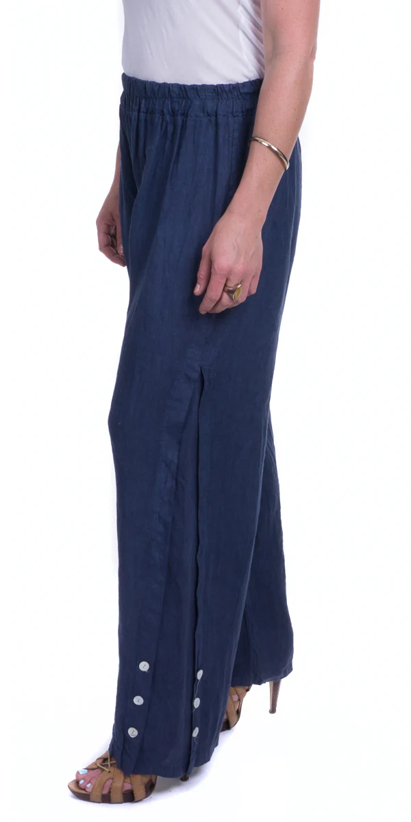 Linen Wide Leg Pants