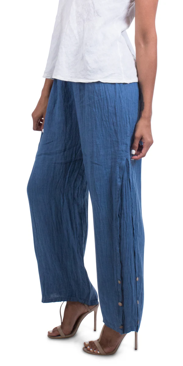 Linen Wide Leg Pants