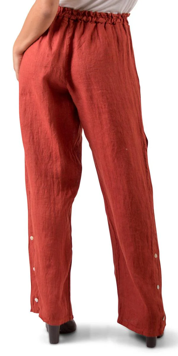 Linen Wide Leg Pants