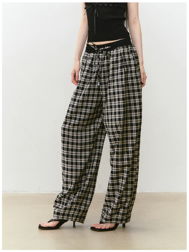 Loose String Casual Pants