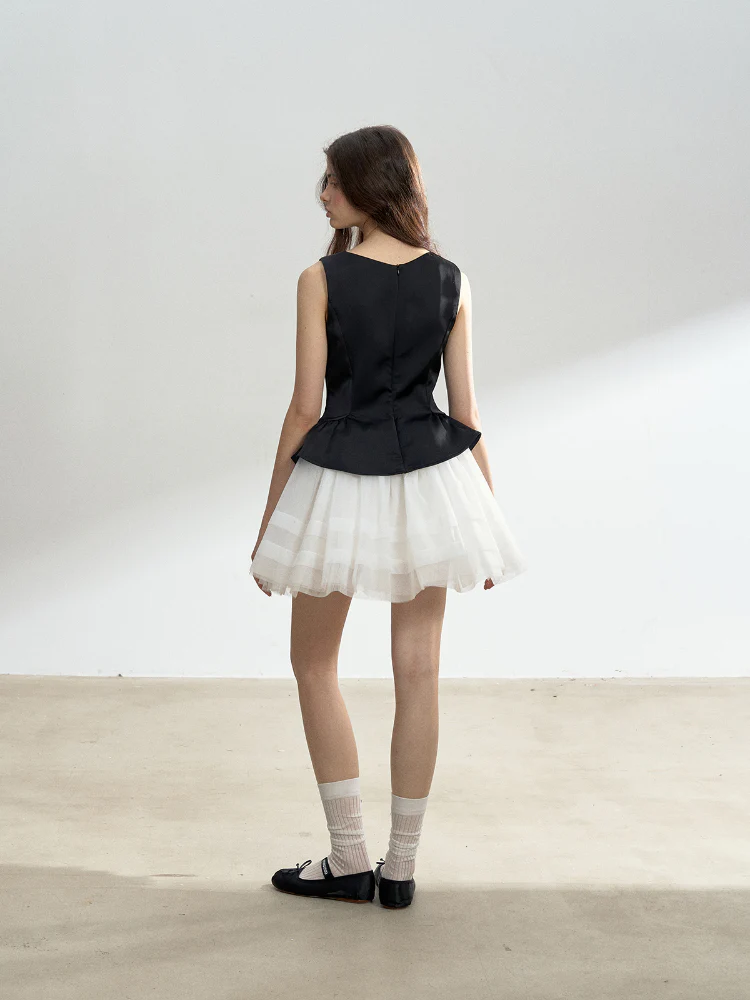 Satin Lace Ballet Dress