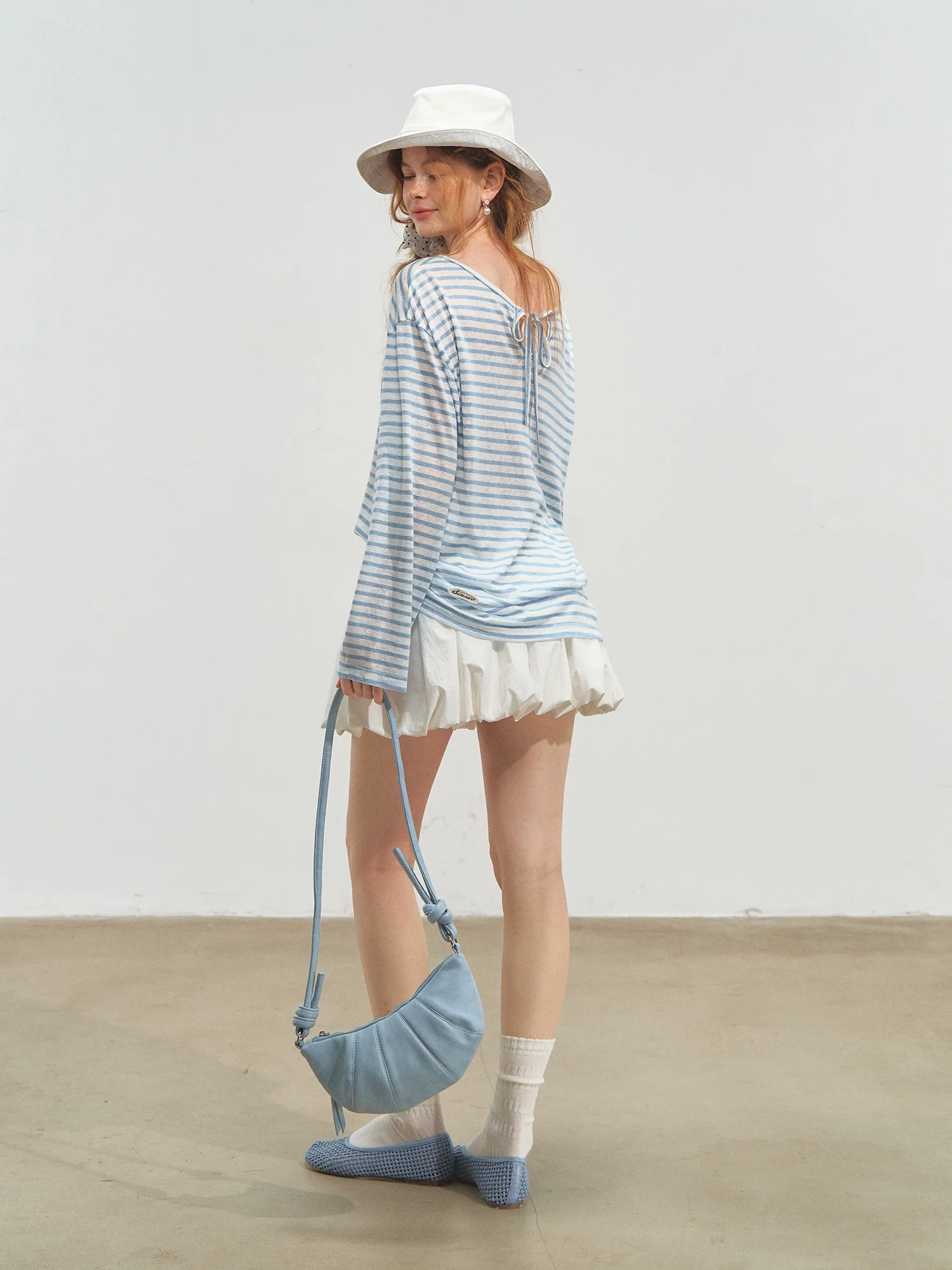 Reversible Strawberry Striped Shirt