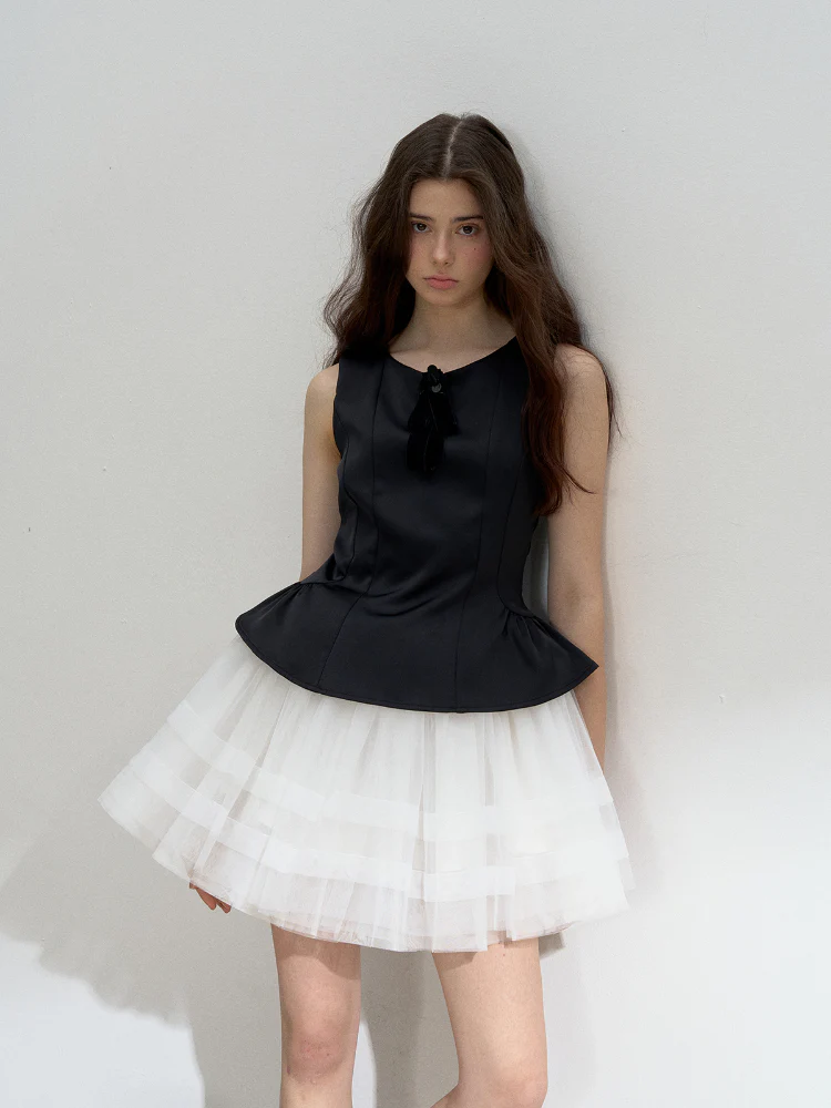 Satin Lace Ballet Dress