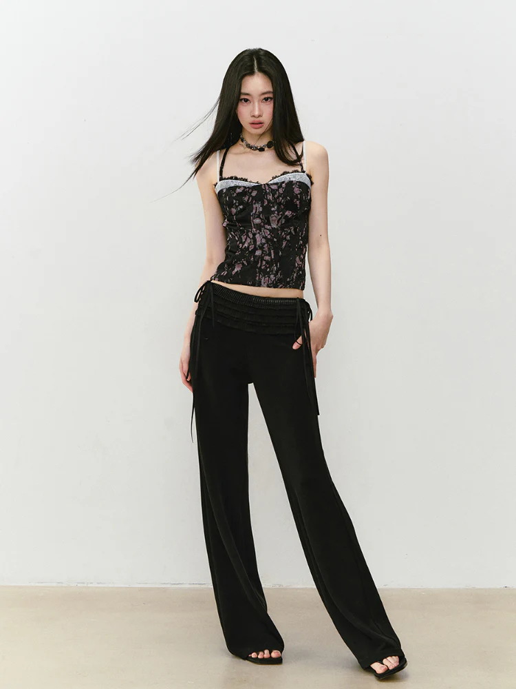 Loose String Casual Pants