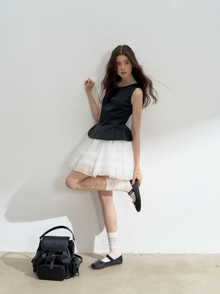 Satin Lace Ballet Dress