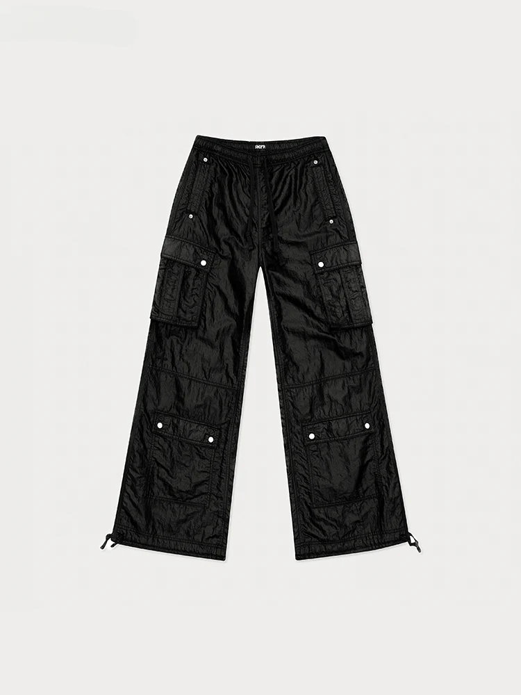 Black Lightning Wide-Leg Pants