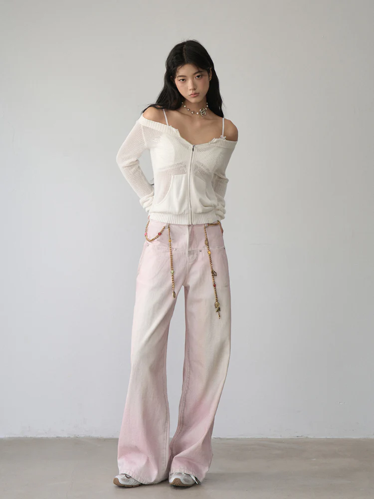 Double-Layer Structure Lace-Spliced Bra