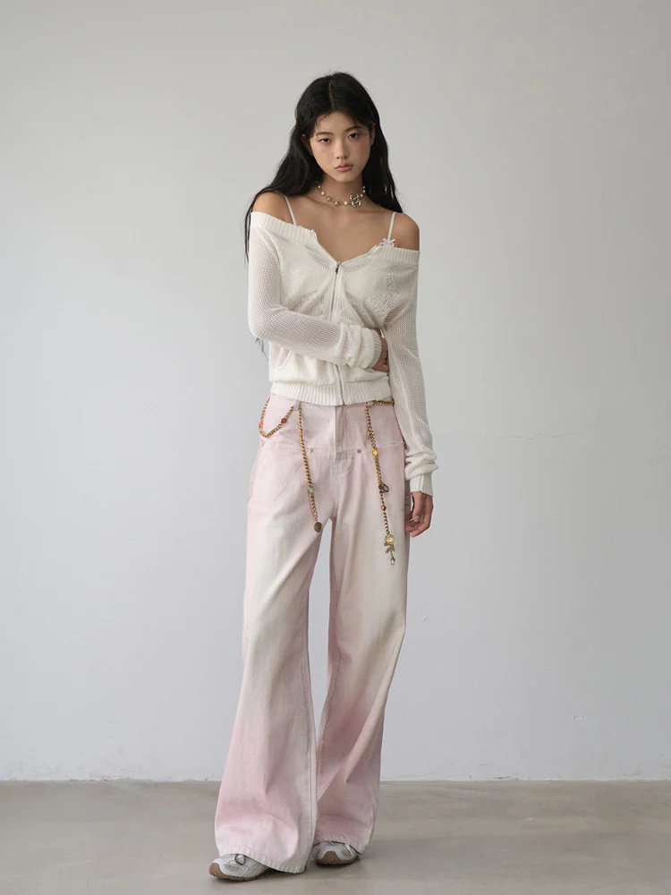 Double-Layer Structure Lace-Spliced Bra