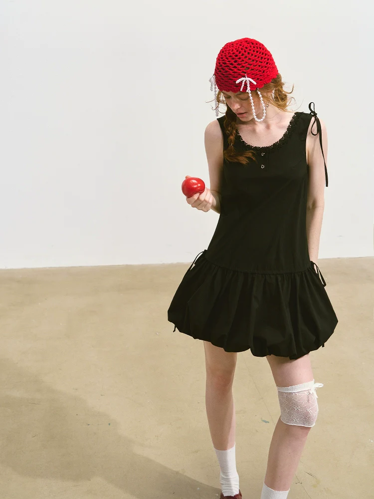 Lace Spaghetti Strap Dress