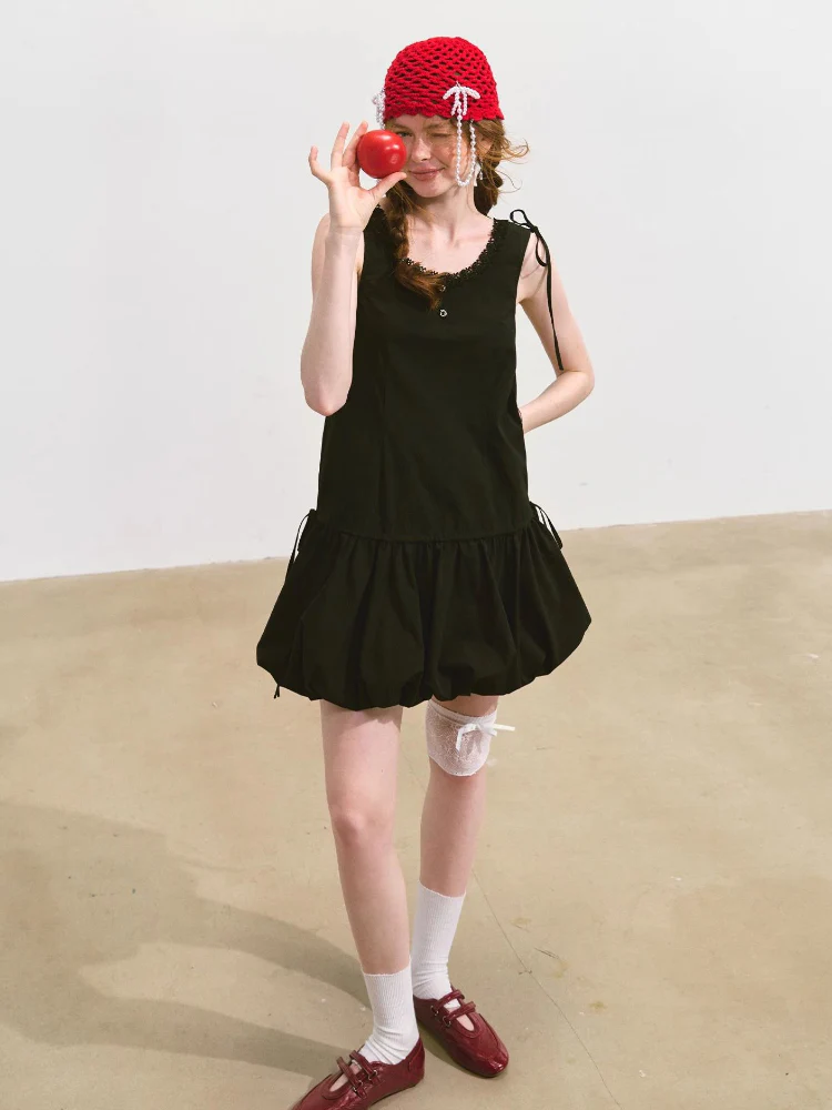 Lace Spaghetti Strap Dress