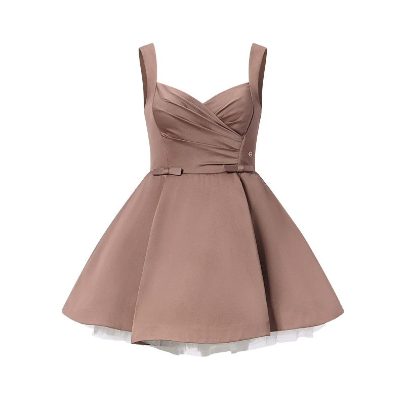 Multi-Layered Spaghetti Strap Tutu Dress