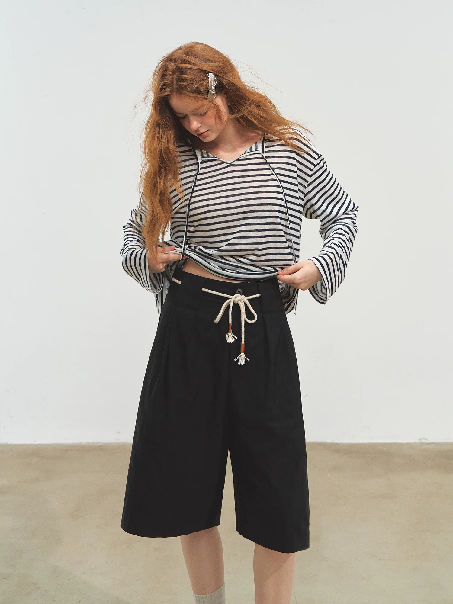 Reversible Strawberry Striped Shirt