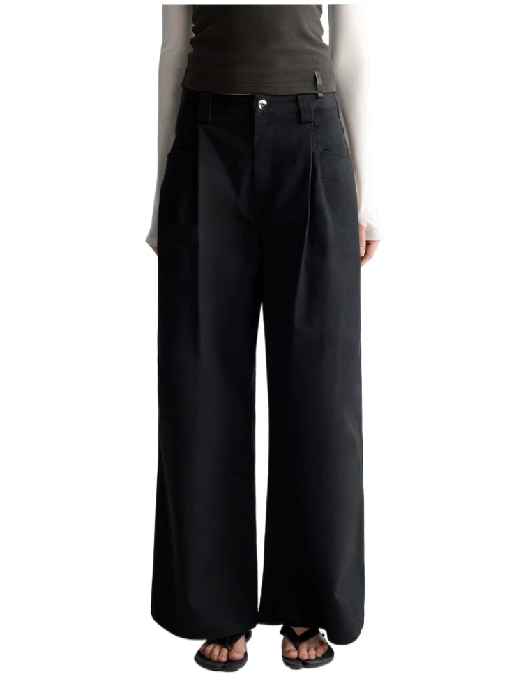 Oversized Tailored Wide-Leg Pants