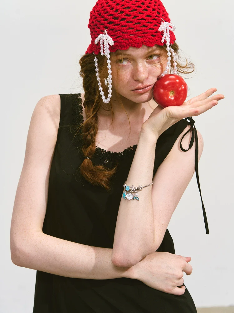 Lace Spaghetti Strap Dress