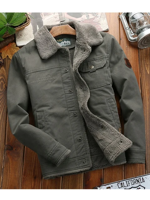 Top Thick Casual Cotton-padded Men Clothing Men's Cotton Winter Clothes Lapel Warmth Thick Down Jacket Youth Thick Down Jackets