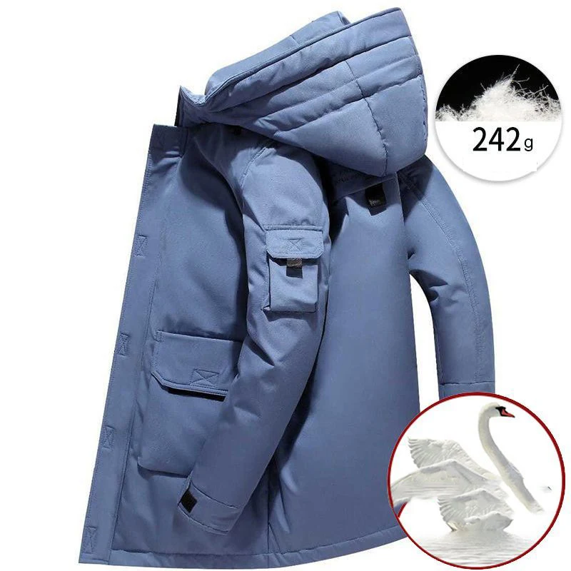 Heated Down Coat Mens Jackets Shop White Duck Down Workwear Outdoors Men's Coats Original High Quality Intensification Jacket Uk