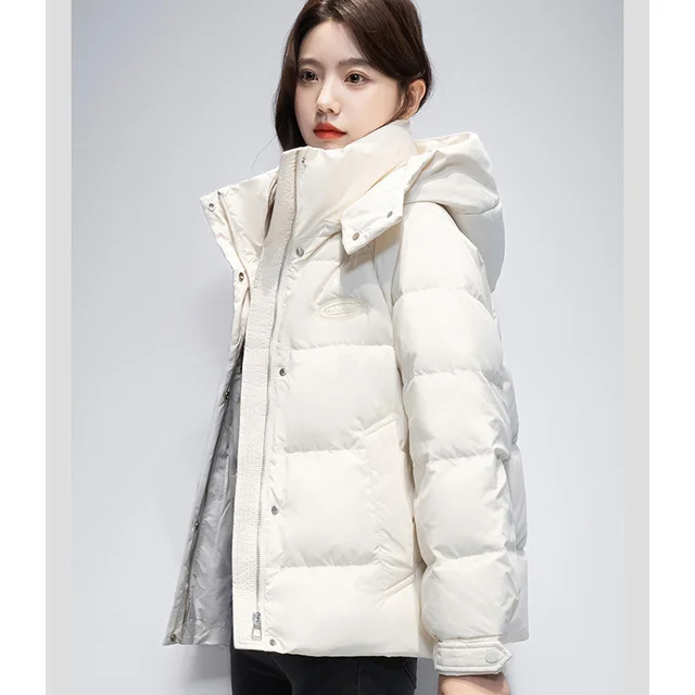 Short Warm Clothes for Women Long Down Jacket White Duck Down Korean Women's Coat Intensification Woman Winter Coat Jackets Cold
