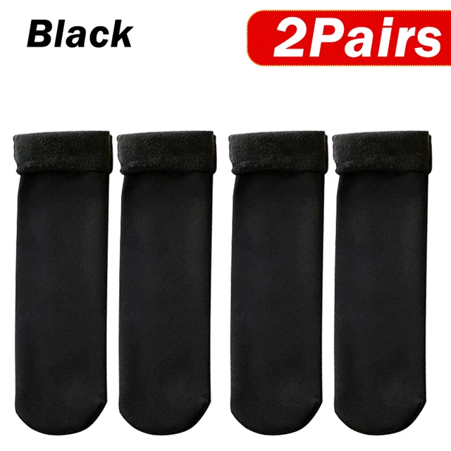 1-5Pairs Winter Warm Thicken Fleece Short Socks Women Thermal Cashmere Wool Socks Snow Velvet Boots Home Floor Calcetines Mujer