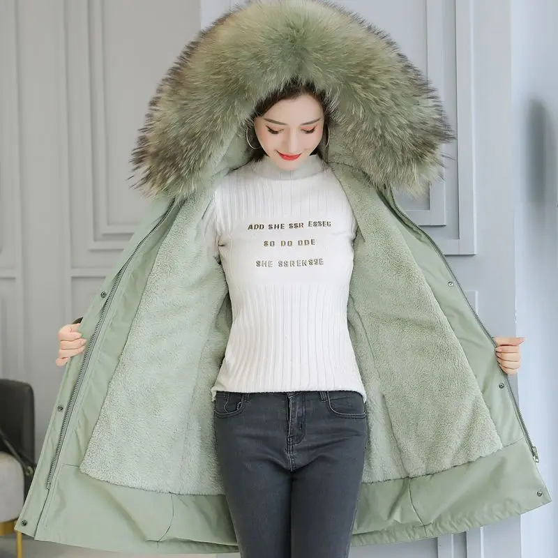 Cashmere Thickened Women's Quilted Coats Long Coat Winter 2023 Winter New Down Cotton Coat Cotton-padded Jacket Pie Overcome