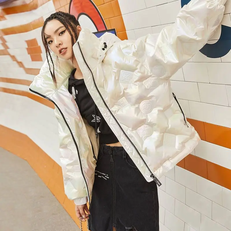 Down Coats White Duck Down Jackets for Women High-grade Loose Appear Thin Short Women's Winter Coats Free Shipping Feather Coat