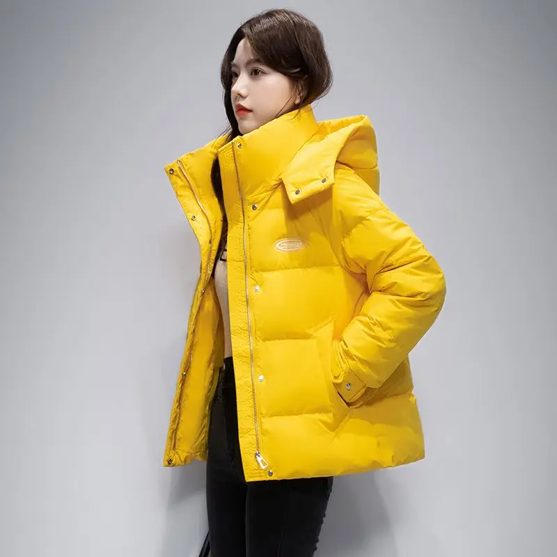 Short Warm Clothes for Women Long Down Jacket White Duck Down Korean Women's Coat Intensification Woman Winter Coat Jackets Cold