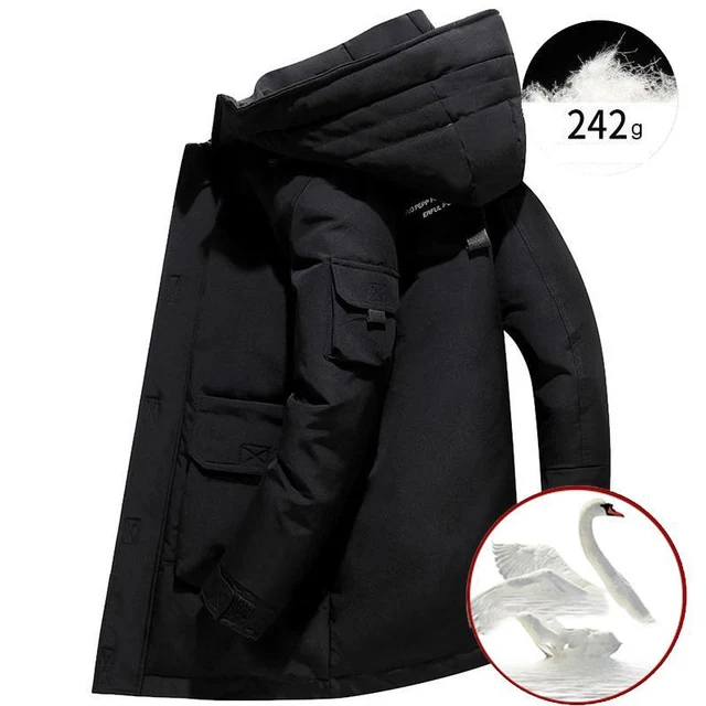Heated Down Coat Mens Jackets Shop White Duck Down Workwear Outdoors Men's Coats Original High Quality Intensification Jacket Uk