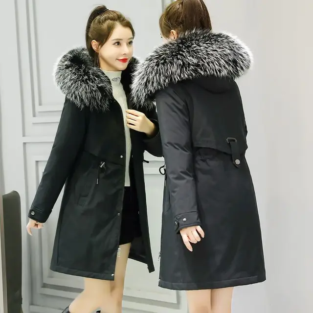 Cashmere Thickened Women's Quilted Coats Long Coat Winter 2023 Winter New Down Cotton Coat Cotton-padded Jacket Pie Overcome