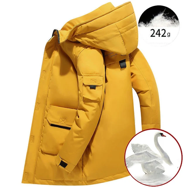 Heated Down Coat Mens Jackets Shop White Duck Down Workwear Outdoors Men's Coats Original High Quality Intensification Jacket Uk
