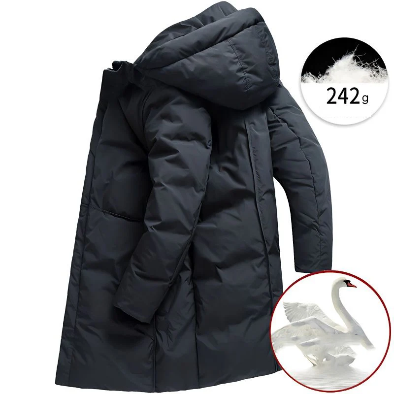 Medium Style Men's Coats Original High Quality White Duck Down Men’s Down Coat Foux Young Man Male Winter Coat Puffer Jackets