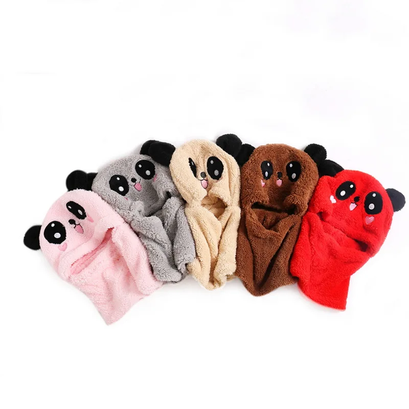 Cute Children Cartoon Scarf Hat Autumn Winter Girls Boys Scarf Thicken Cap Newborn Baby Stuff Children Hat Plus Fleece Kids Caps