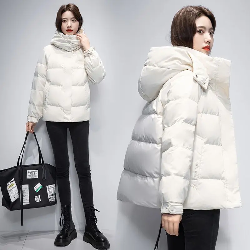 Short Warm Clothes for Women Long Down Jacket White Duck Down Korean Women's Coat Intensification Woman Winter Coat Jackets Cold