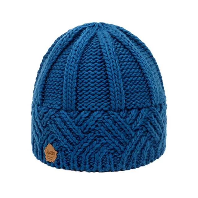 New Women Knitted Hats Autumn Winter Fashion Knitted Hats Solid Outdoor Warm Knitted Skullies Beanies Caps Thermal Windproof Hat