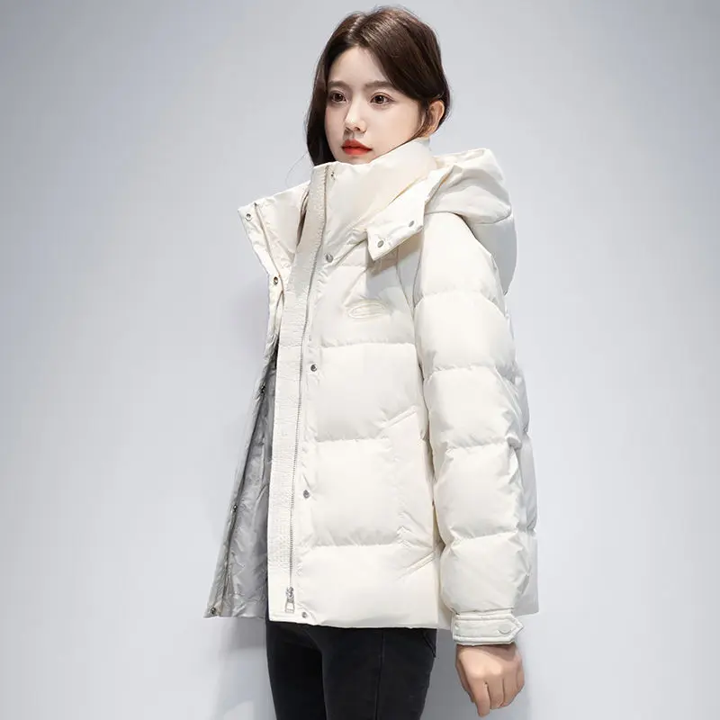 Short Warm Clothes for Women Long Down Jacket White Duck Down Korean Women's Coat Intensification Woman Winter Coat Jackets Cold