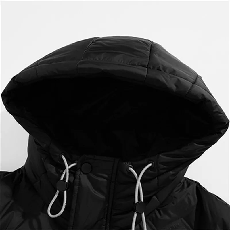 High Quality Winter Men Down Jacket Hooded Grey Duck Down Outerwear Warm Coat Men Casual Clothing